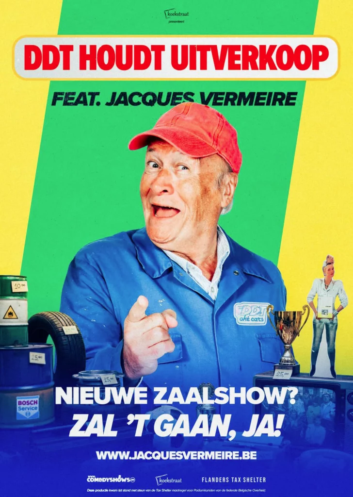 DDT houdt uitverkoop affiche